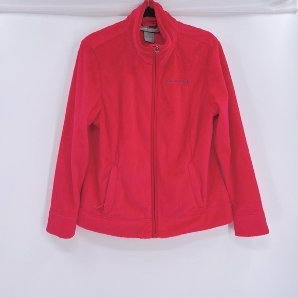 Free Country Outbound Heather Butter Pile Fleece Jacket size L - Picture 2 of 11